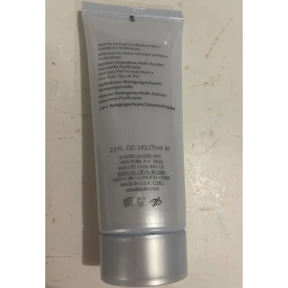 Estée Lauder- Perfectly‎ Clean Multi-Action Foam Cleanser Purifying Mask 2.5oz